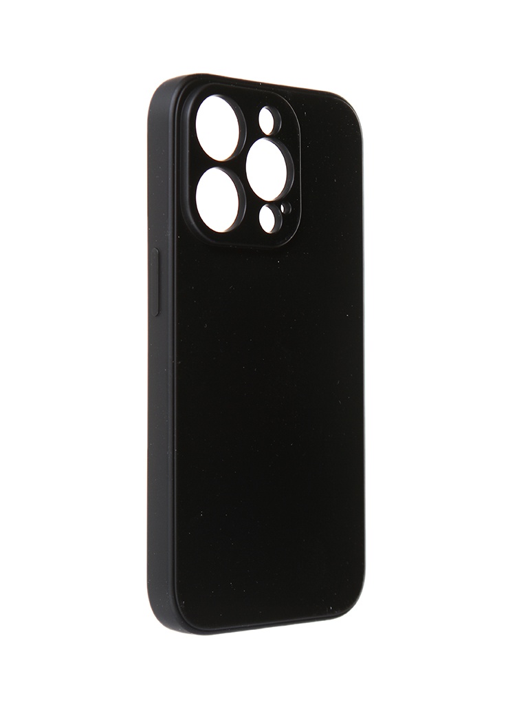 фото Чехол borasco для apple iphone 14 pro microfiber black 70810