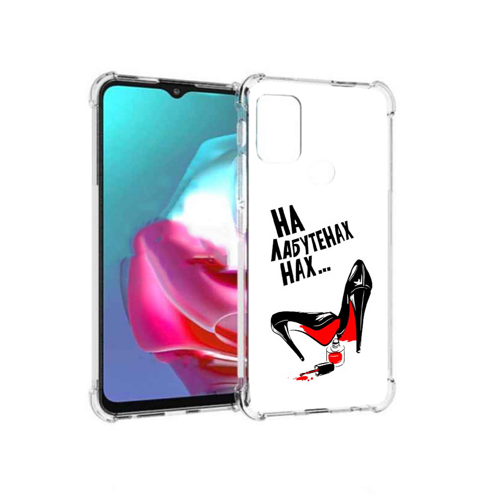 

Чехол MyPads Tocco для Motorola Moto G на лабутенах (PT227061.346.493), Прозрачный, Tocco