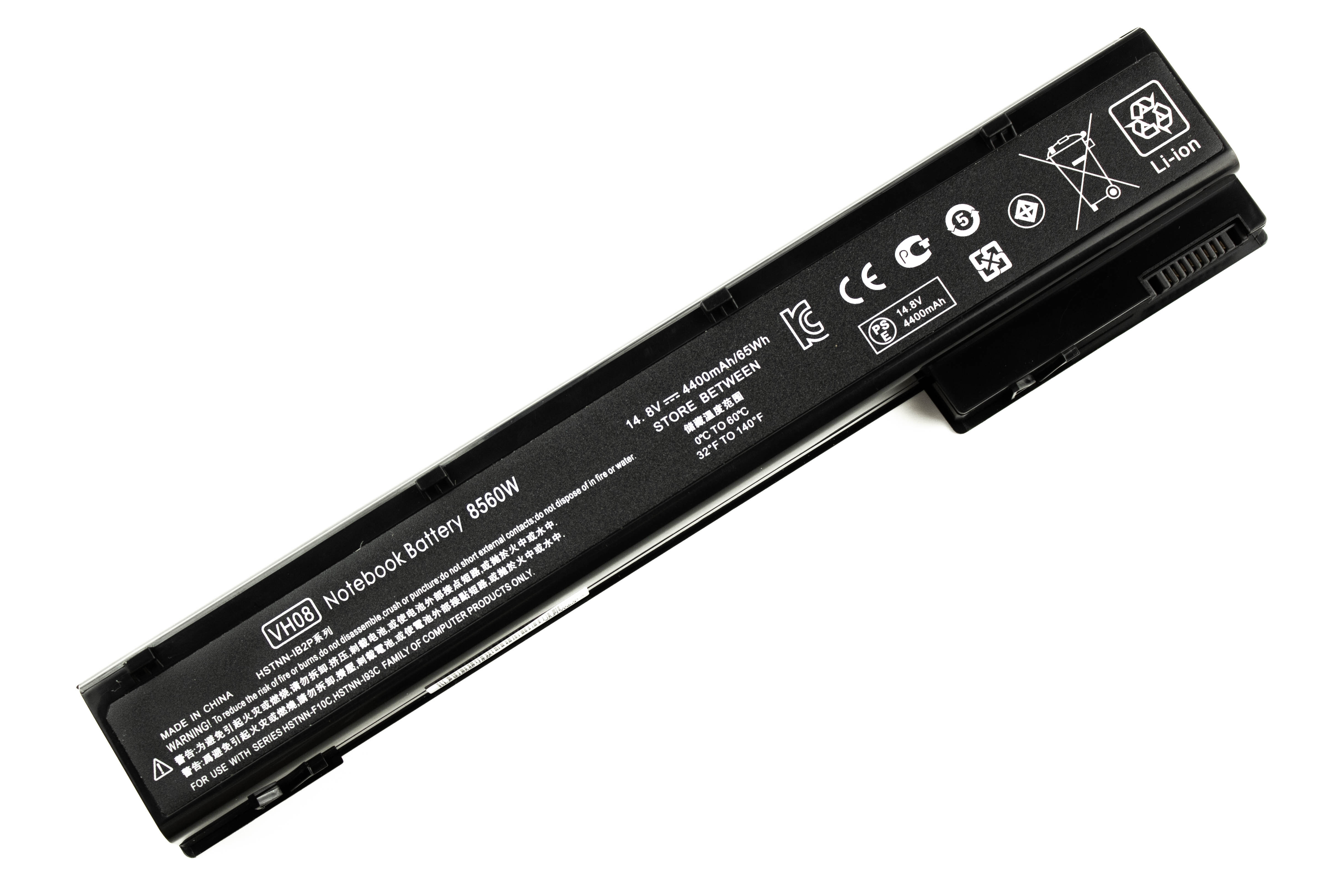

Аккумулятор для ноутбука HP Elitebook 8560W (14.8V 4400mAh) HSTNN-LB2P
