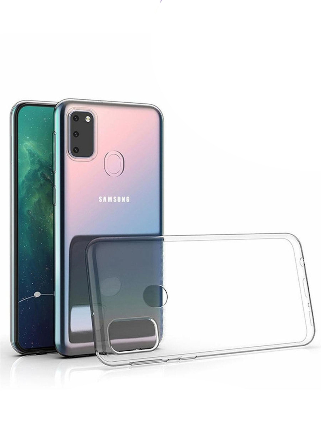 

Чехол для Samsung Galaxy M21/Galaxy M30s, прозрачный, Silicone case