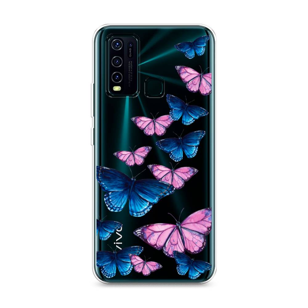 

Чехол Awog на Vivo Y30/Y50 "Полет бабочек", Разноцветный, 263150-2