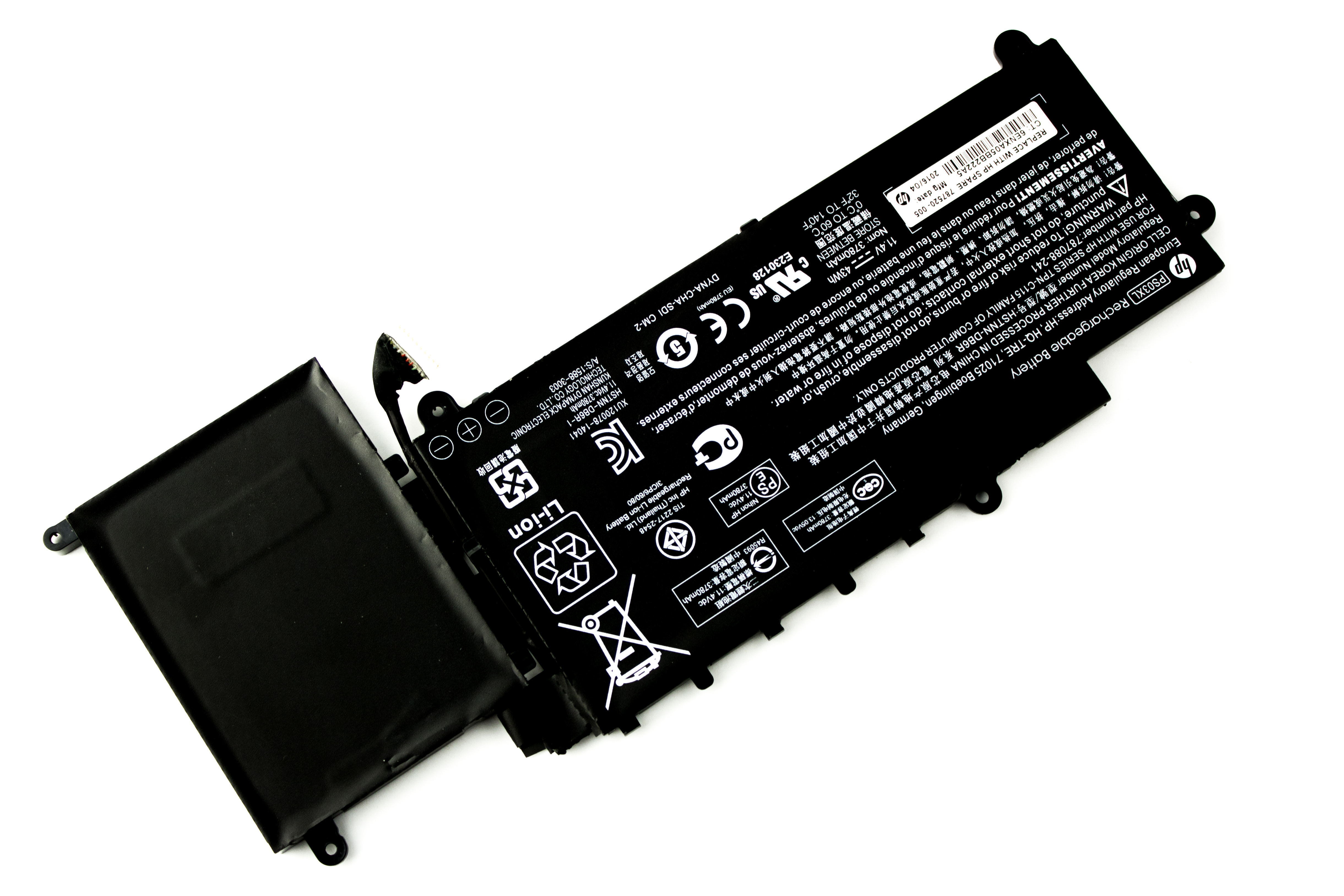 

Аккумулятор для ноутбука Hp Pavilion X360 (11.4V 3780mAh) ORG PS03XL HSTNN-DB6R