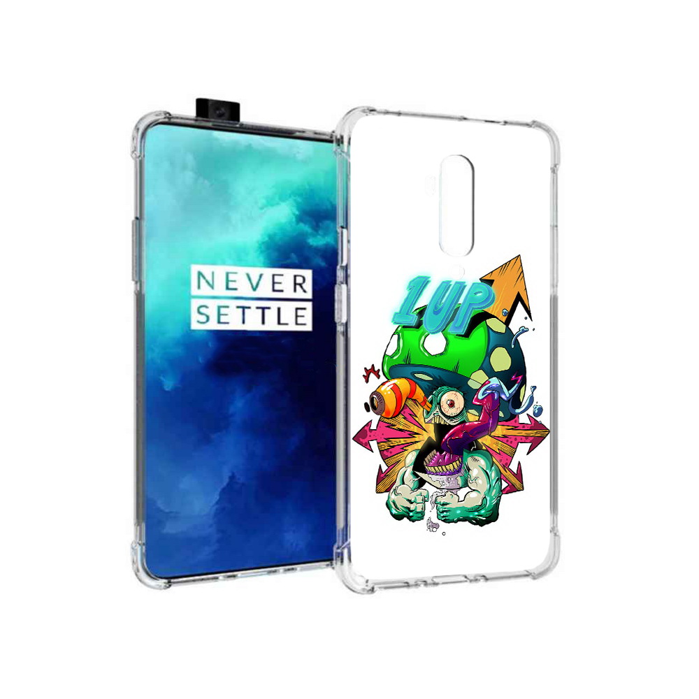 

Чехол MyPads Tocco для OnePlus 7T Pro сильный гриб абстракция (PT139735.142.599), Прозрачный, Tocco