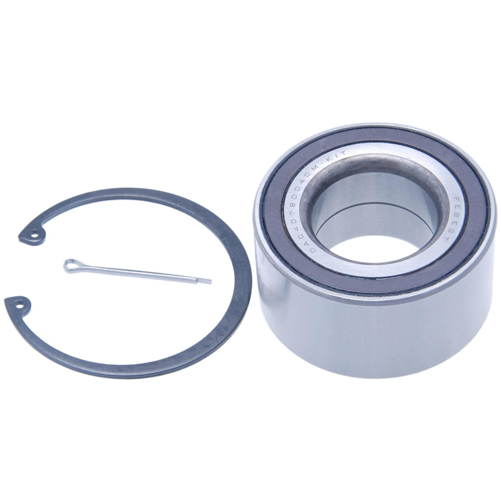 

Подшипник ступичный передний 40x78x40 BUICK, CHEVROLET DAC40780040M-KIT FEBEST