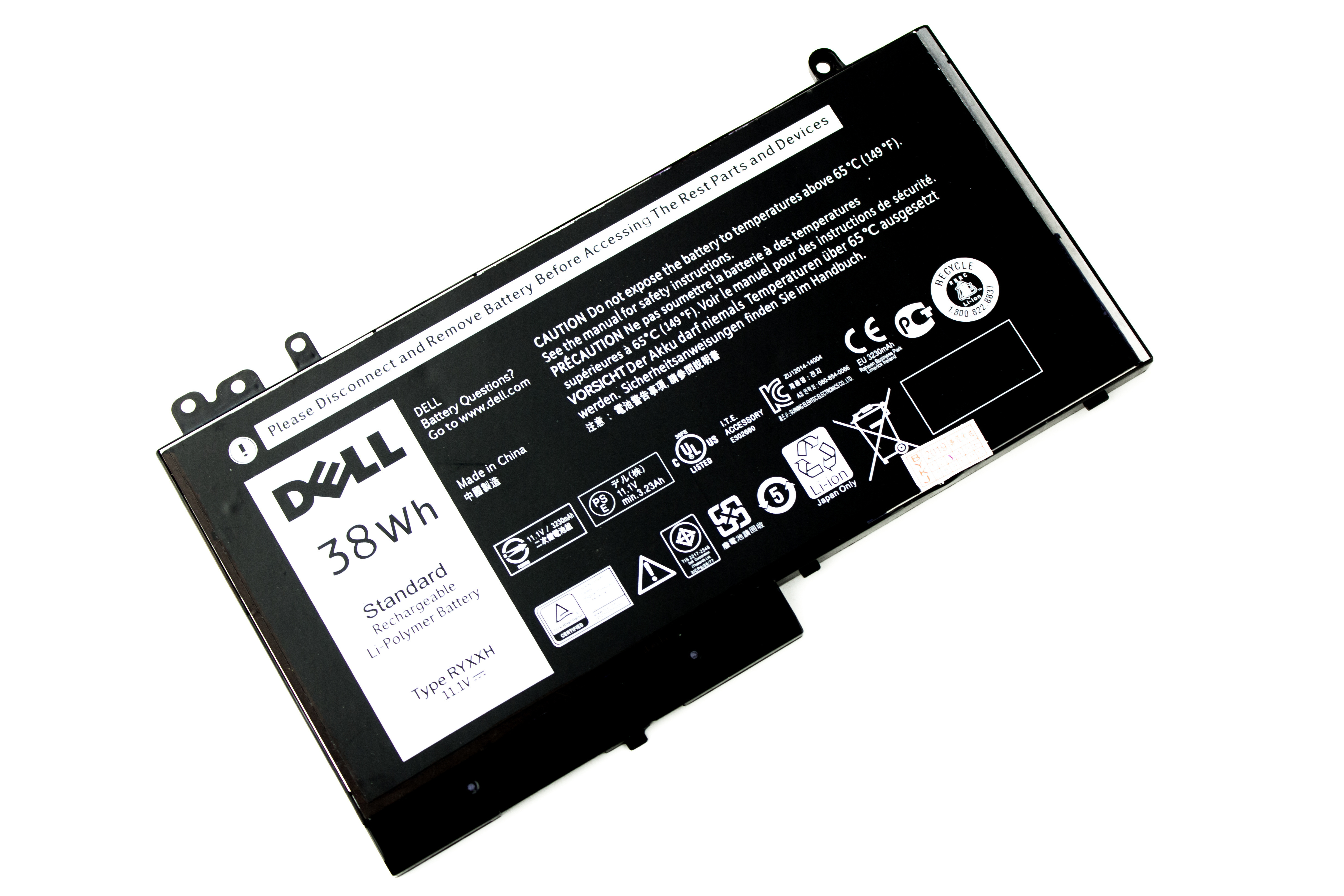 

Аккумулятор для ноутбука Dell E5250 ORG (11.1V 3230mAh) RYXXH 05TFCY 09P402 5TFCY