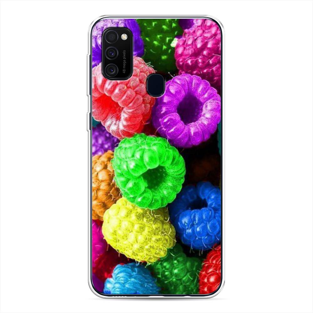 

Чехол Awog "Разноцветная малина" для Samsung Galaxy M21, Разноцветный, 29750-10