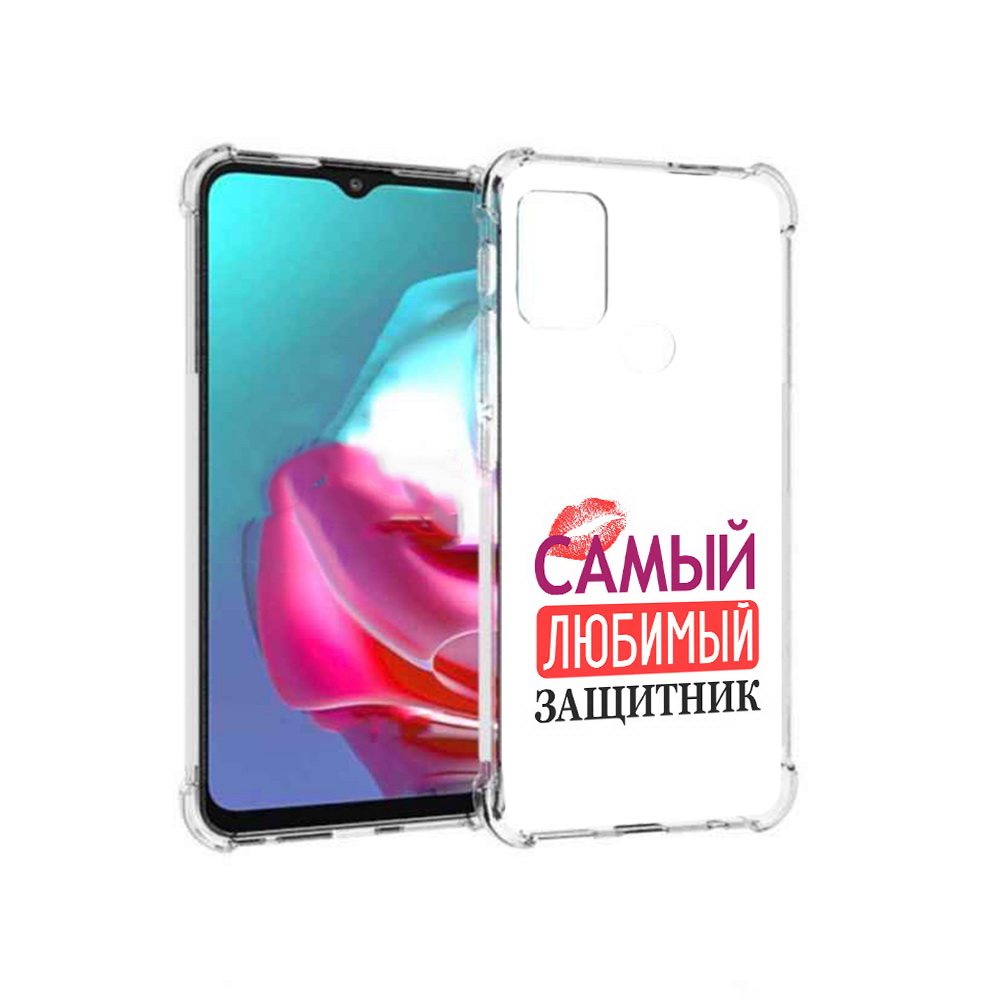 

Чехол MyPads Tocco для Motorola Moto G любимый защитник (PT227061.346.451), Прозрачный, Tocco