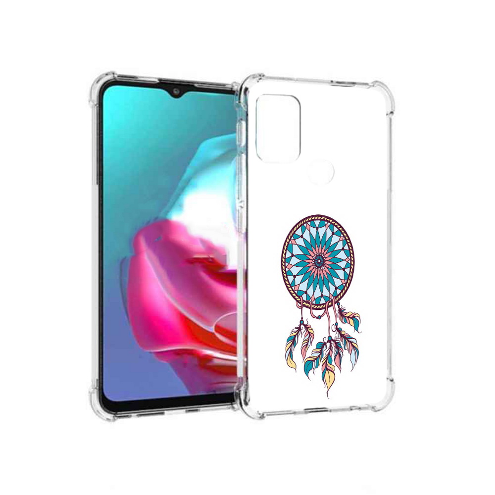 

Чехол MyPads Tocco для Motorola Moto G ловец снов синий (PT227061.346.443), Прозрачный, Tocco