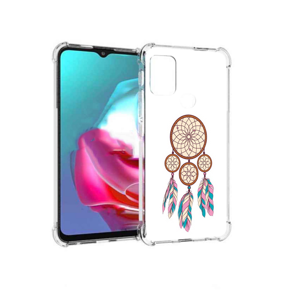 

Чехол MyPads Tocco для Motorola Moto G ловец снов бежевый (PT227061.346.442), Прозрачный, Tocco