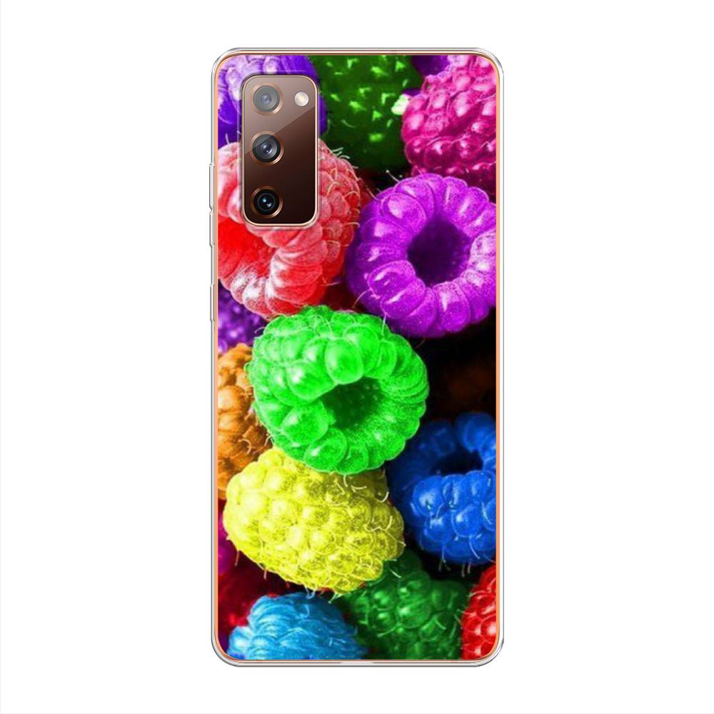

Чехол Awog на Samsung Galaxy S20 FE / Самсунг S20 FE "Разноцветная малина", Разноцветный, 2101350-10