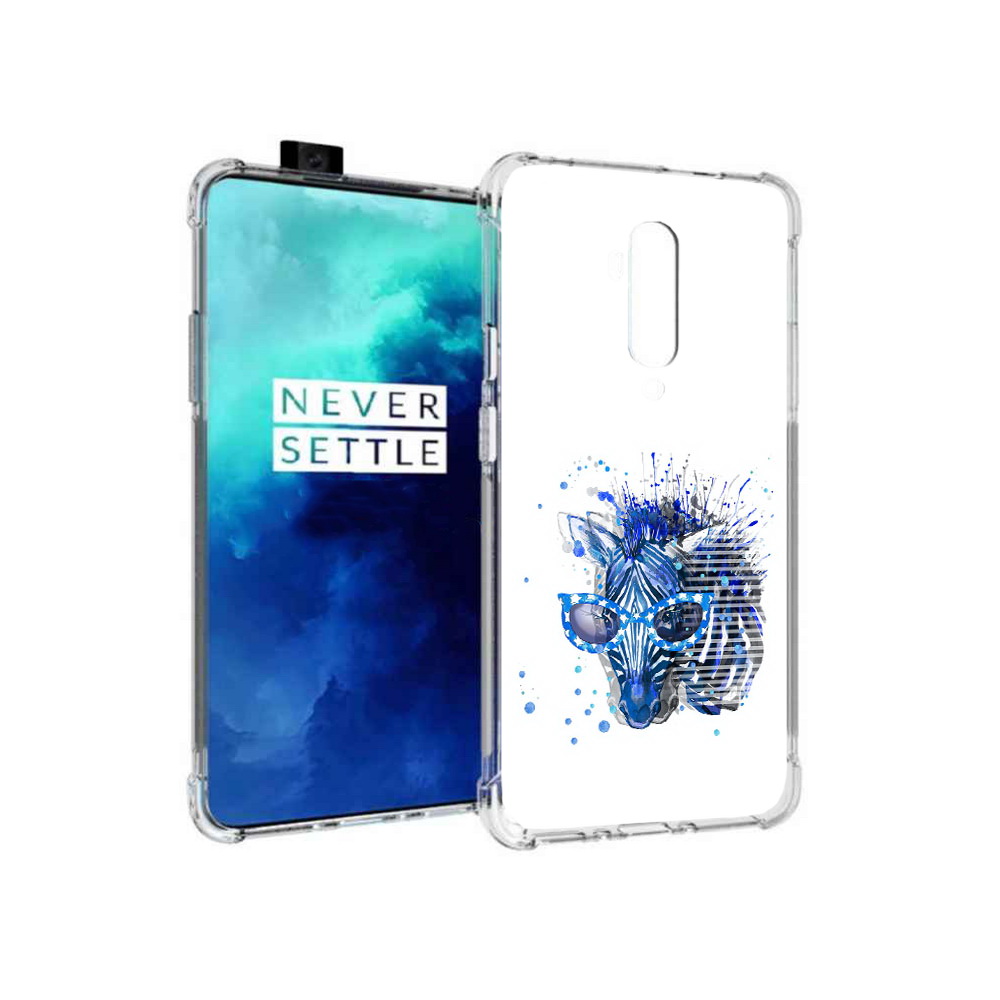 

Чехол MyPads Tocco для OnePlus 7T Pro расплывчатая зебра (PT139735.142.577), Прозрачный, Tocco