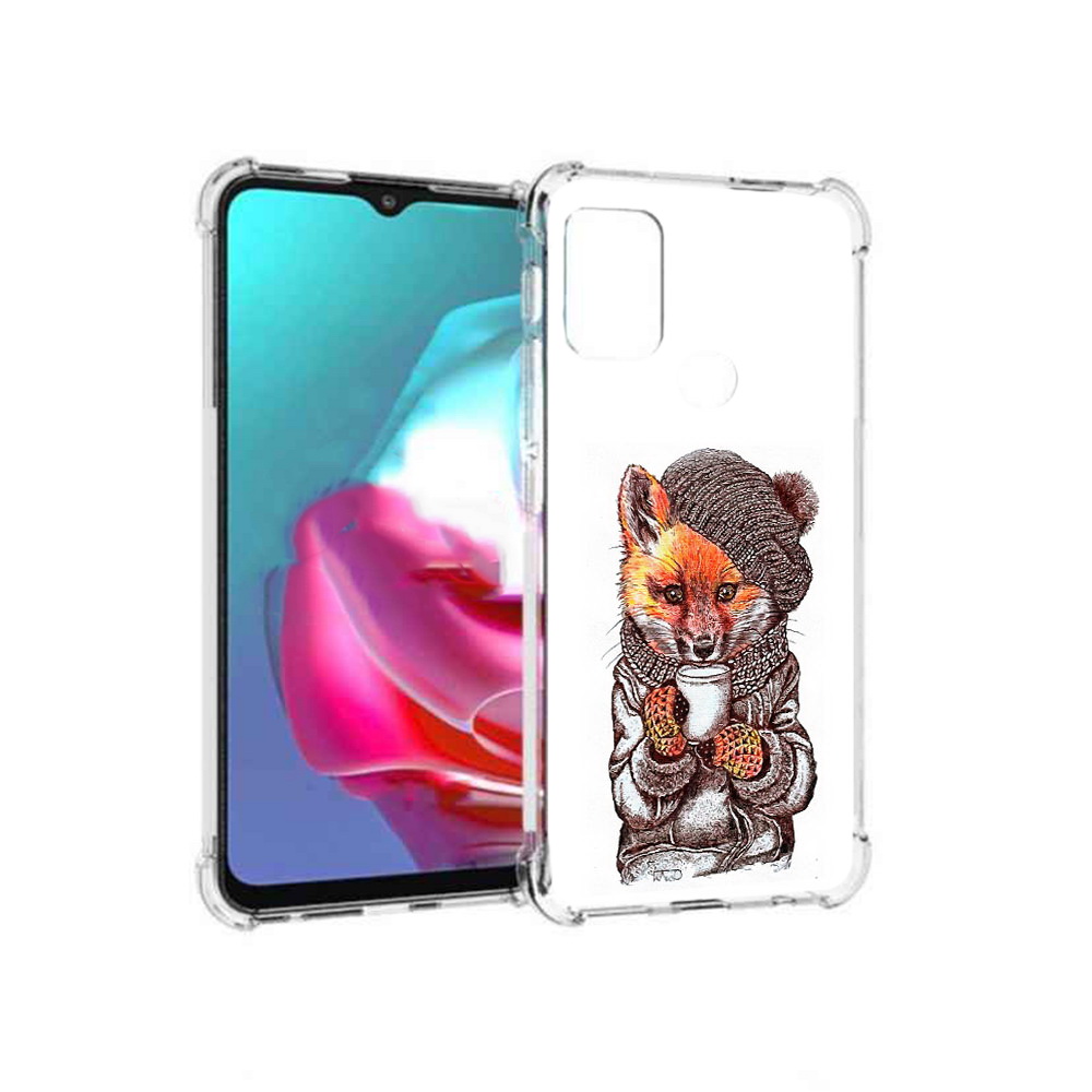 

Чехол MyPads Tocco для Motorola Moto G лиса в шапке (PT227061.346.437), Tocco