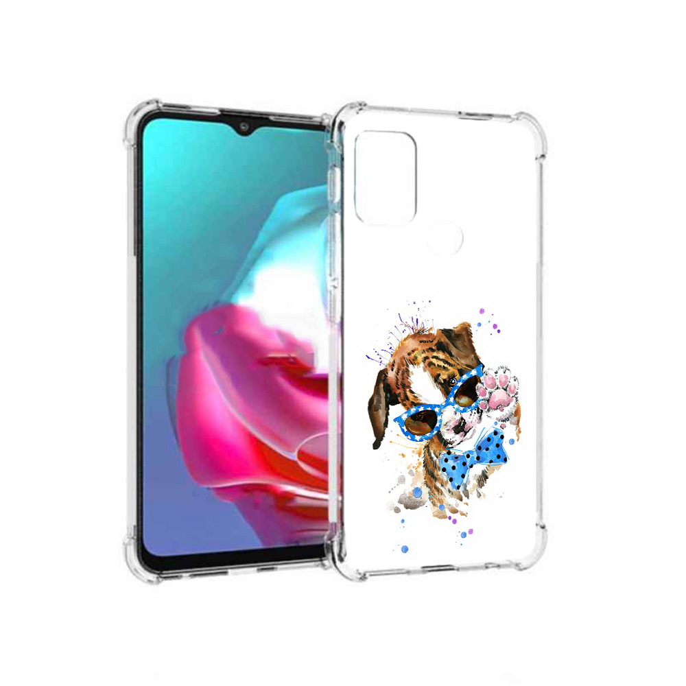 

Чехол MyPads Tocco для Motorola Moto G лапочка (PT227061.346.434), Прозрачный, Tocco