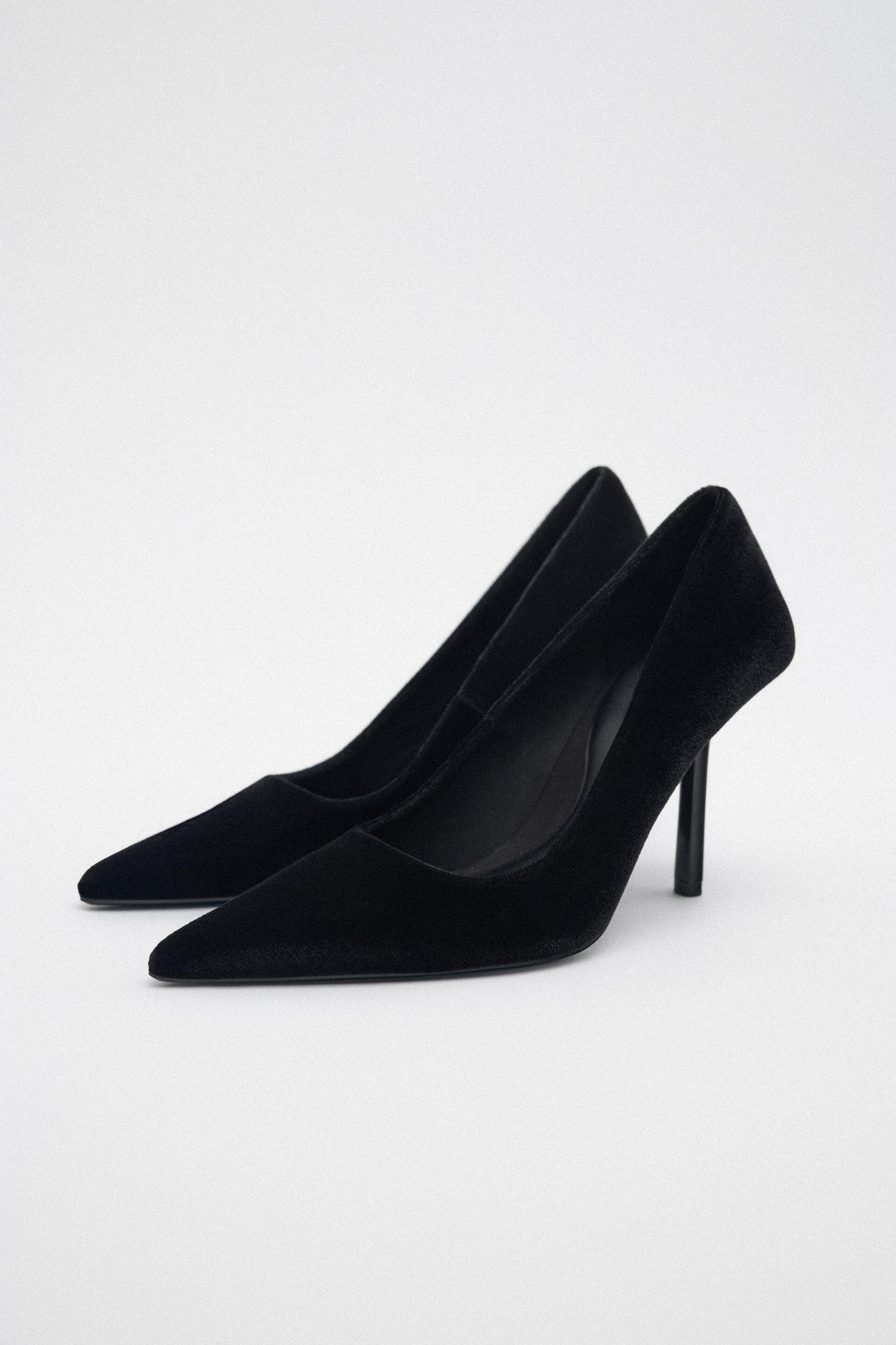 

Туфли женские ZARA 12208110 черные 38 RU (доставка из-за рубежа), 12208110