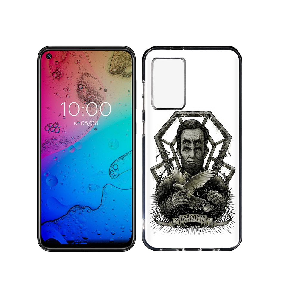 

Чехол MyPads Tocco для BQ Aurora франклин абстракция, Прозрачный, Tocco
