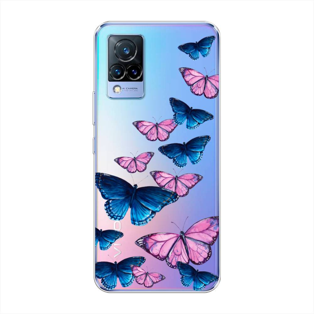 

Чехол Awog на Vivo V21 "Полет бабочек", Разноцветный, 264350-2