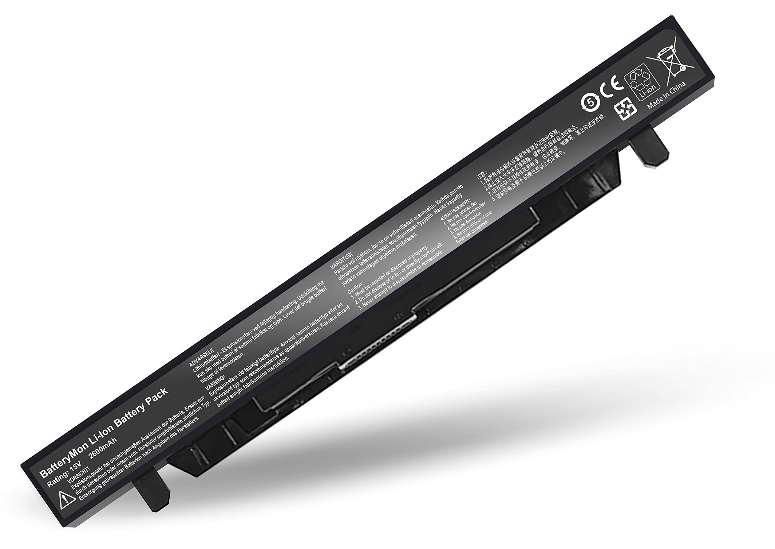 

Аккумулятор для ноутбука Asus GL552 GL552VX (14.8V 2200mAh) A41N1424
