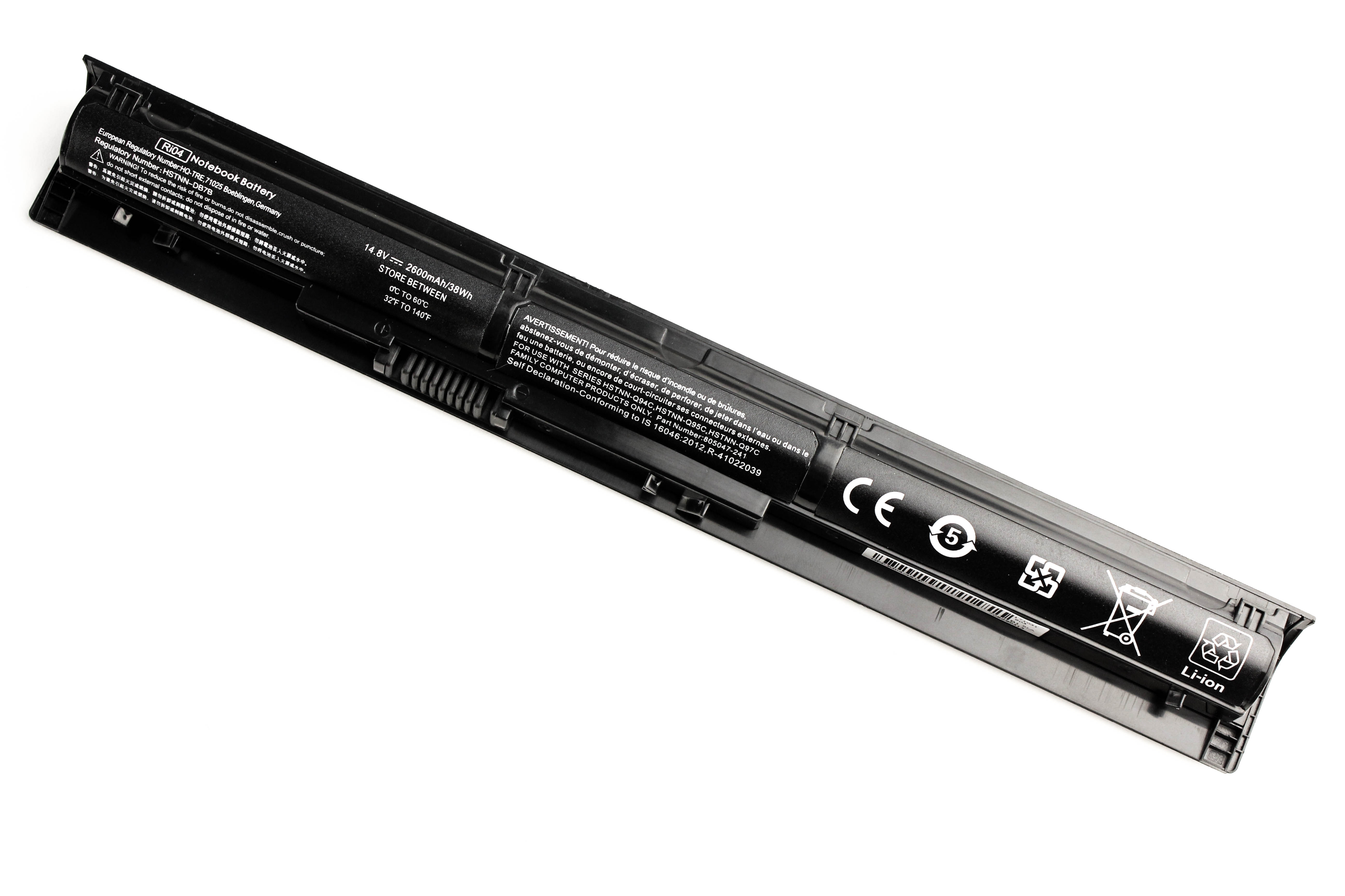 

Аккумулятор для ноутбука HP 450 G3 (14.8V 2200mAh) HSTNN-PB6Q HSTNN-Q95C