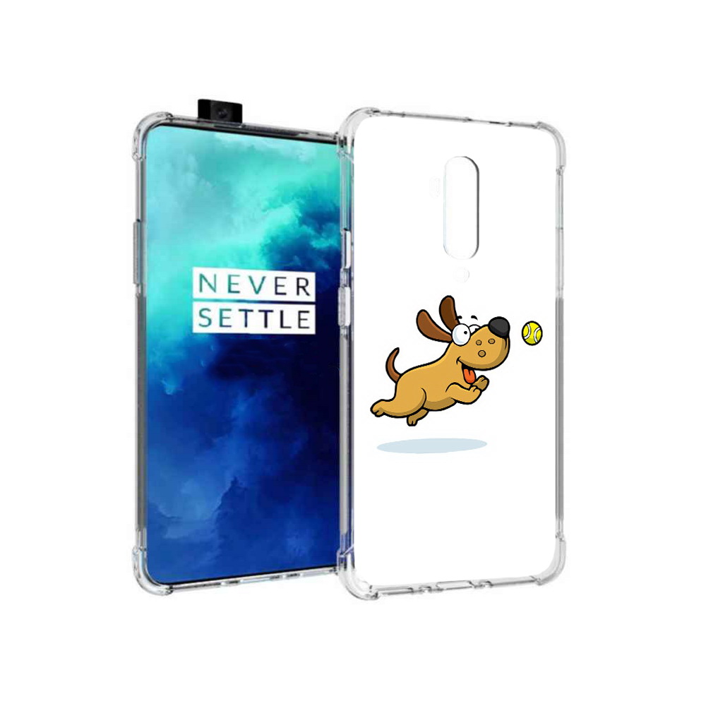 

Чехол MyPads Tocco для OnePlus 7T Pro пёсик (PT139735.142.563), Прозрачный, Tocco