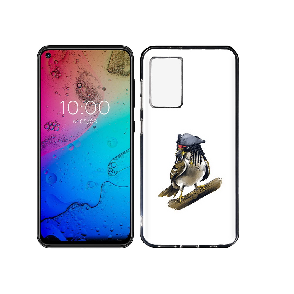 

Чехол MyPads Tocco для BQ Aurora Джек воробей, Прозрачный, Tocco