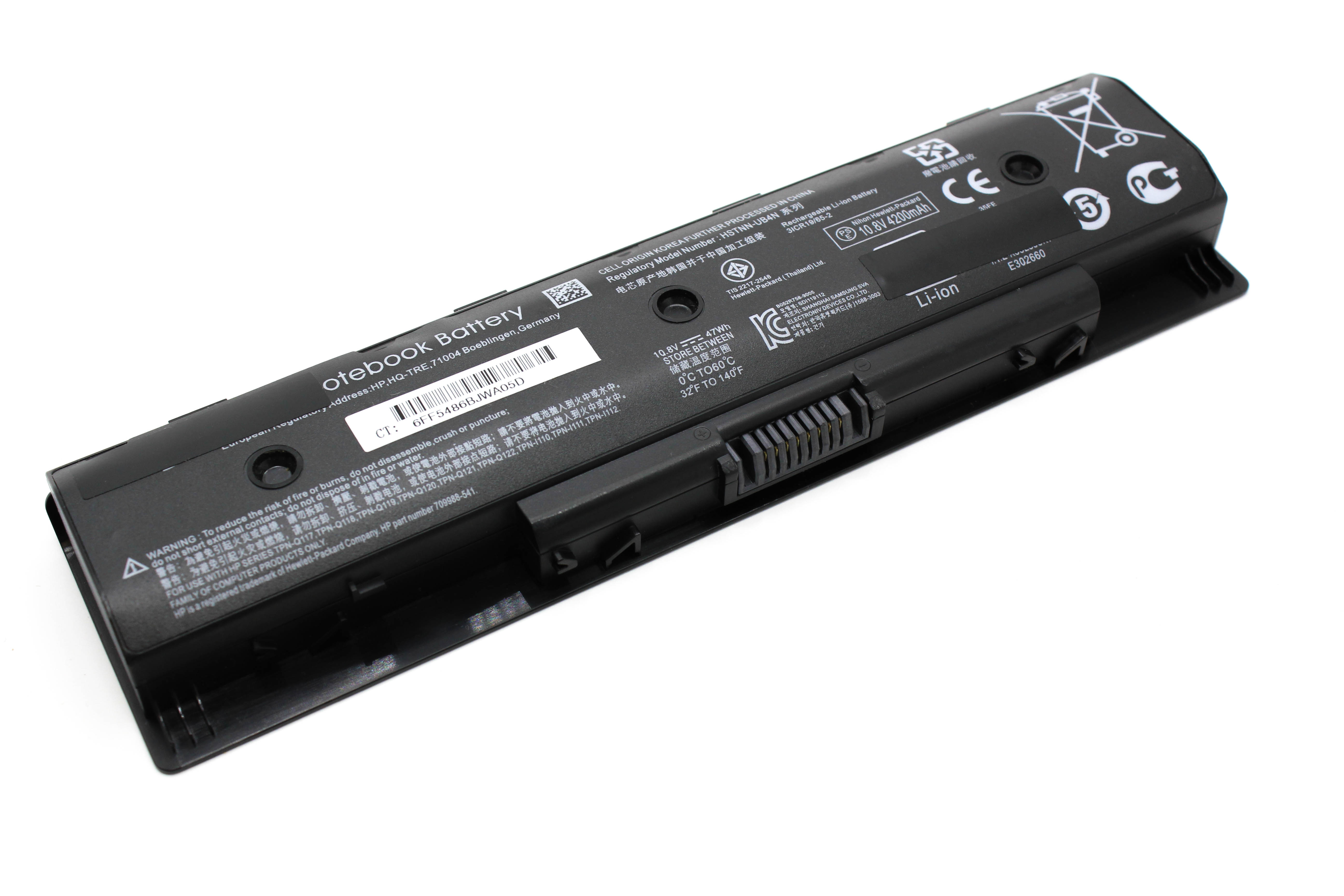 

Аккумулятор для ноутбука HP 14-e 15-e 17-e ORG (10.8V 4400mAh) 710416-001