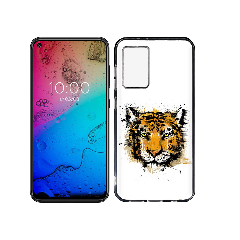 

Чехол MyPads Tocco для BQ Aurora тигруля, Прозрачный, Tocco