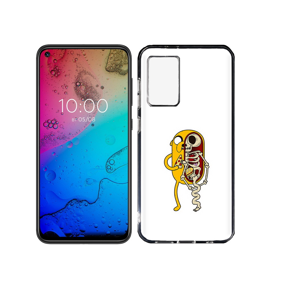 

Чехол MyPads Tocco для BQ Aurora Джейк скелет, Прозрачный, Tocco
