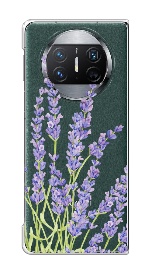 

Чехол на Huawei Mate X3 "Лавандовые стебли", Фиолетовый;зеленый, 6122450-1