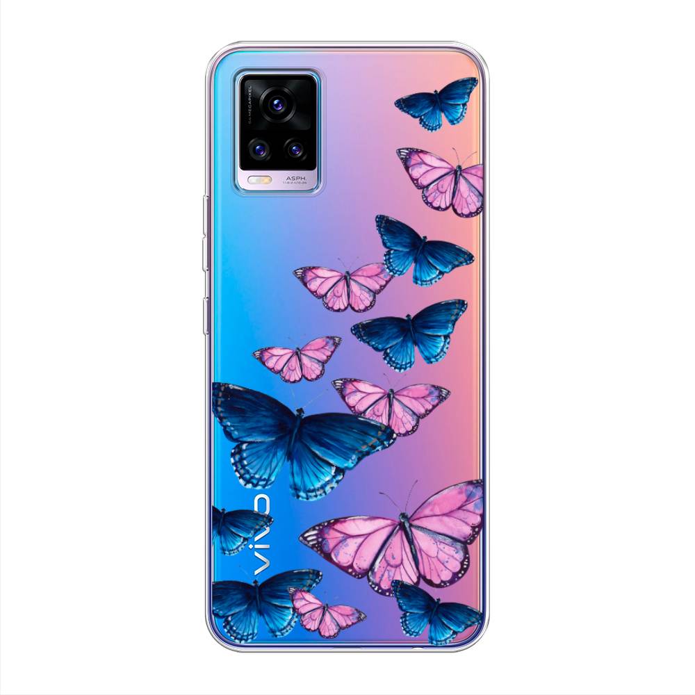 

Чехол Awog на Vivo V20 "Полет бабочек", Разноцветный, 263350-2