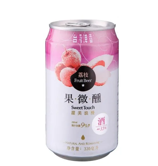 

Пивной напиток светлый Sweet Touch Личи 3,5% 0,33 л, Светлое