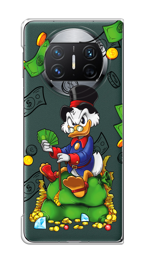 

Чехол на Huawei Mate X3 "Scrooge Richness", Черный;синий;зеленый, 6122450-1