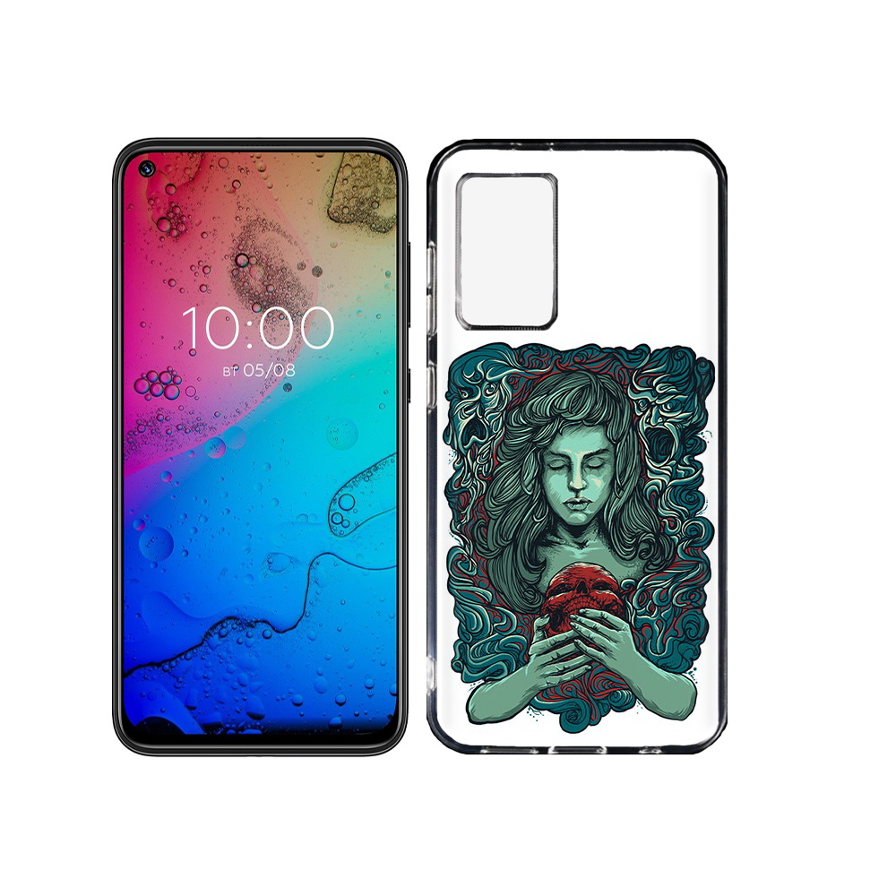 

Чехол MyPads Tocco для BQ Aurora спящая девушка, Прозрачный, Tocco