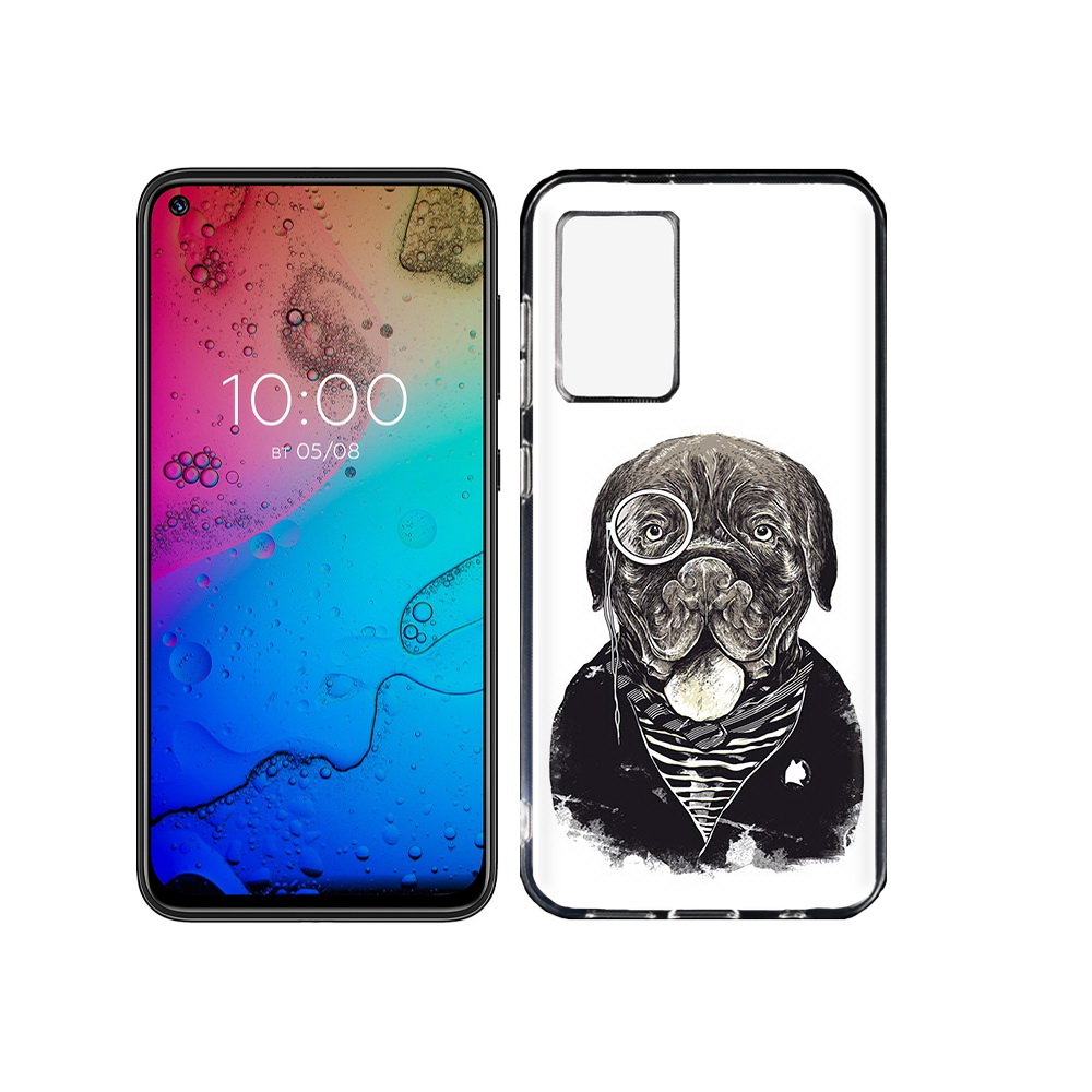 

Чехол MyPads Tocco для BQ Aurora солидный песик, Прозрачный, Tocco