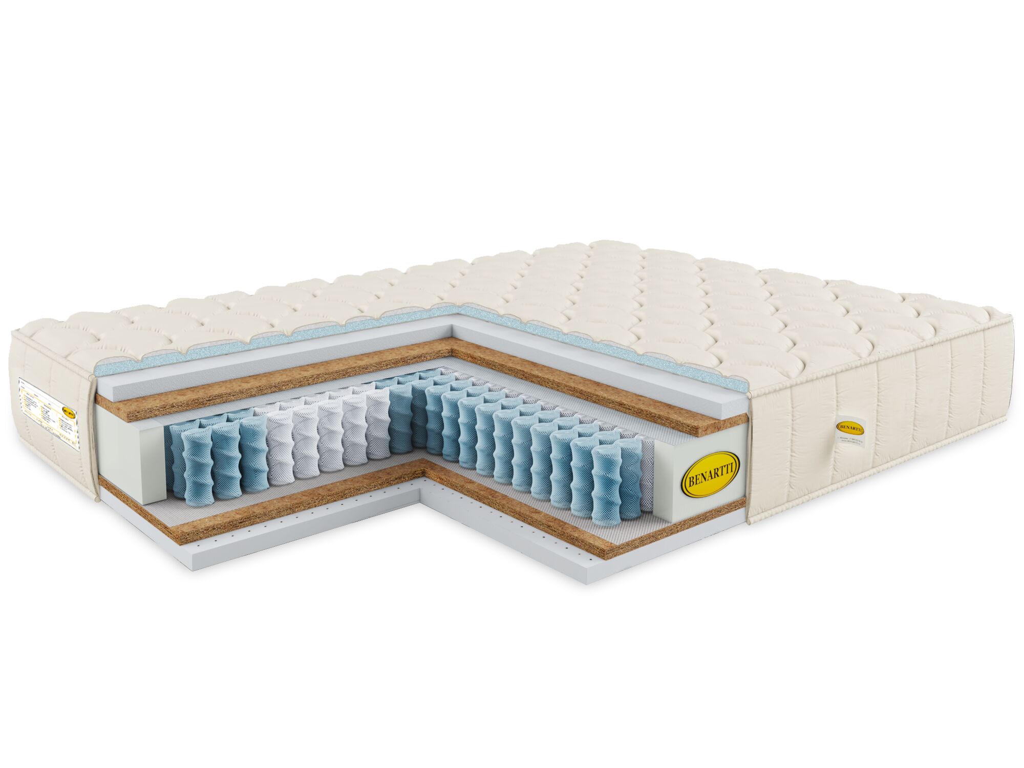 

Матрас Benartti Optimal Max Duo S1000 180х200, Optimal Max Duo S1000