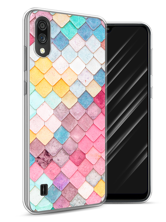 

Чехол Awog на ZTE Blade A51 lite / ЗТЕ Блэйд A51 lite "Нежные ромбики", Разноцветный, 134850-4