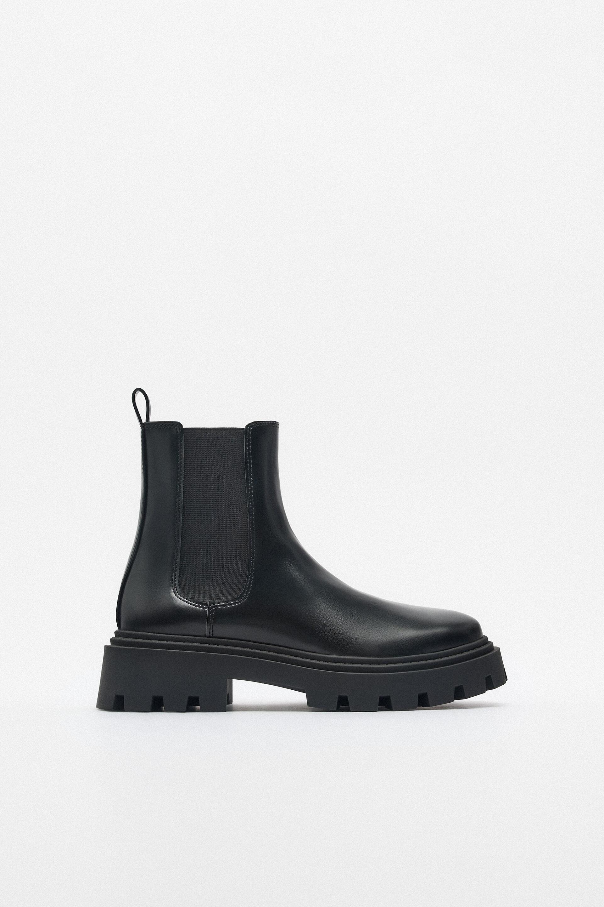 

Ботинки женские ZARA 12154010 черные 35 RU (доставка из-за рубежа), 12154010