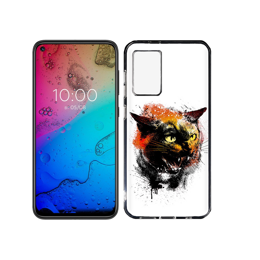 

Чехол MyPads Tocco для BQ Aurora сиамский кот, Прозрачный, Tocco