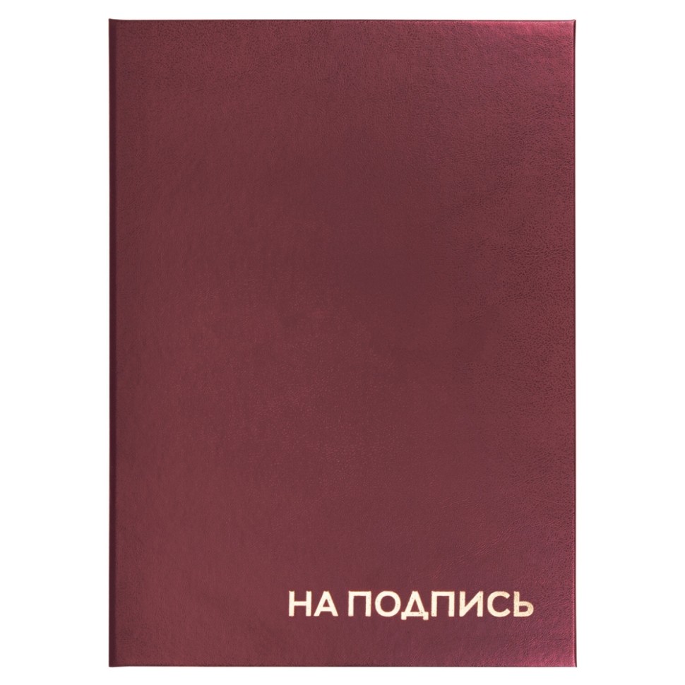 

Набор из 5 шт, Папка адресная бумвинил "НА ПОДПИСЬ" (129577)