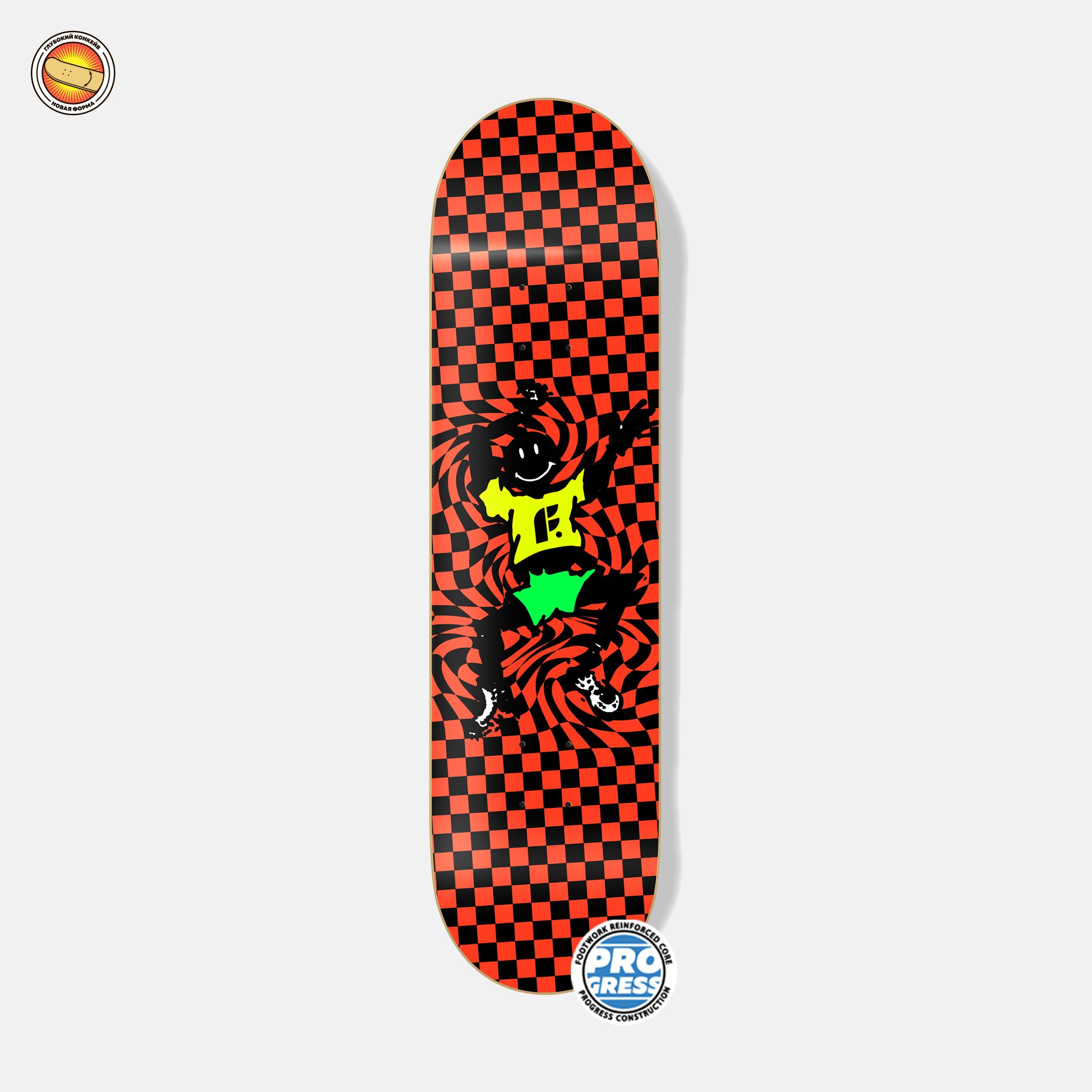 

Дека Footwork PROGRESS Dude ss23 (8), Красный;черный, Dude