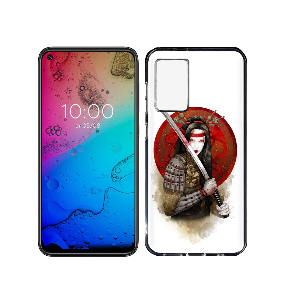 

Чехол MyPads Tocco для BQ Aurora рисованная девушка с катаной, Прозрачный, Tocco