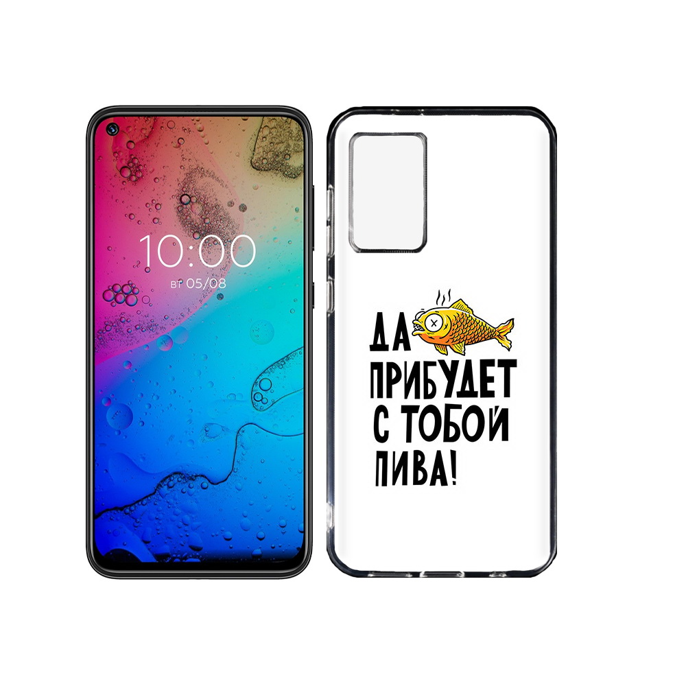 

Чехол MyPads Tocco для BQ Aurora ДА прибудет с тобой пива, Прозрачный, Tocco