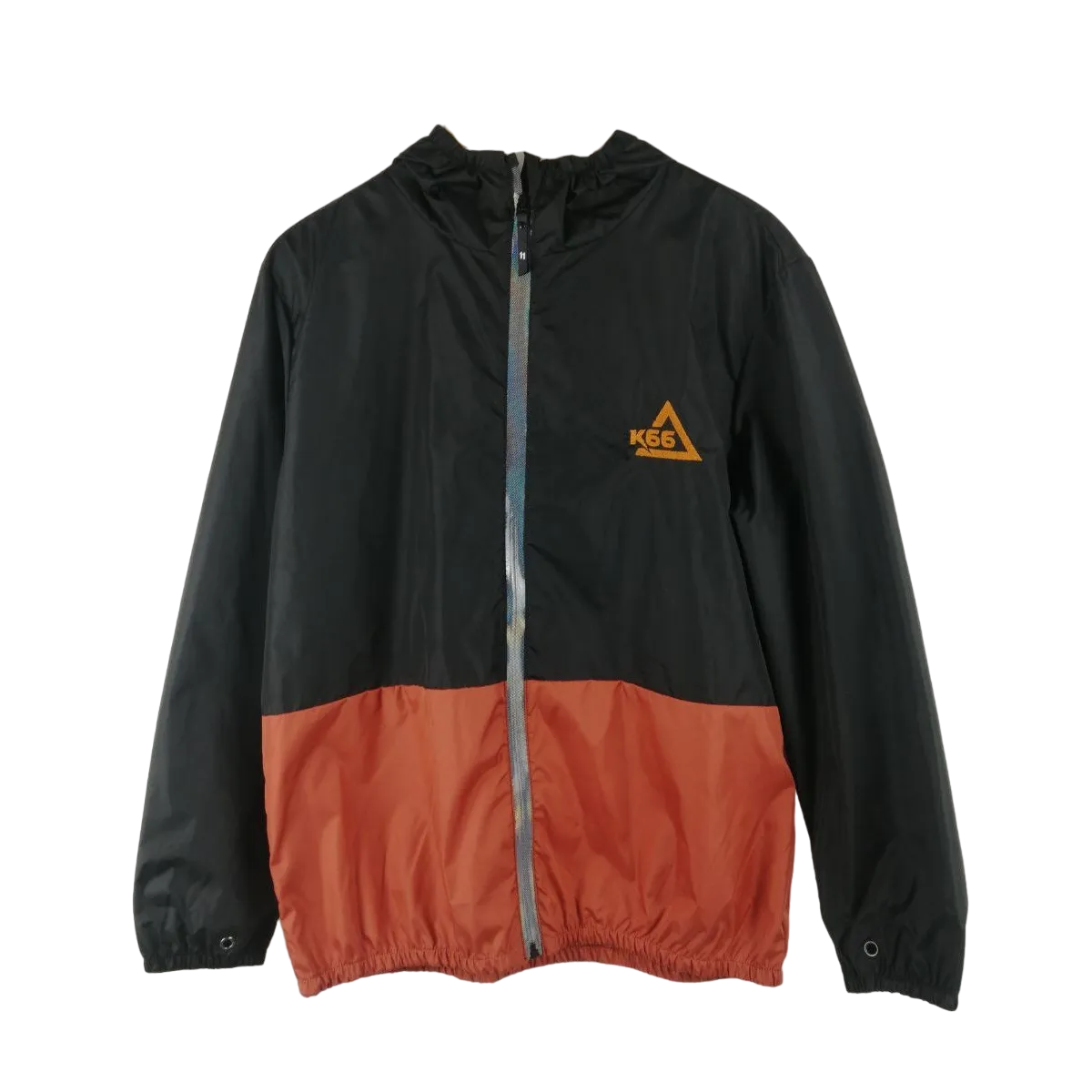 

Куртка жен для вейкборда ветрозащитная K66 ss23 (blk-org, M), Черный;оранжевый, K66 Coat wmns