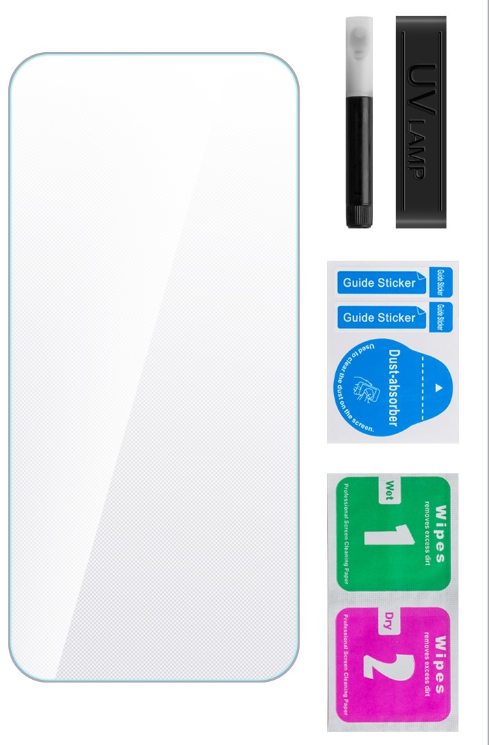 

Защитное стекло на Samsung Galaxy S21 Plus, UV ультрафиолет, X-CASE