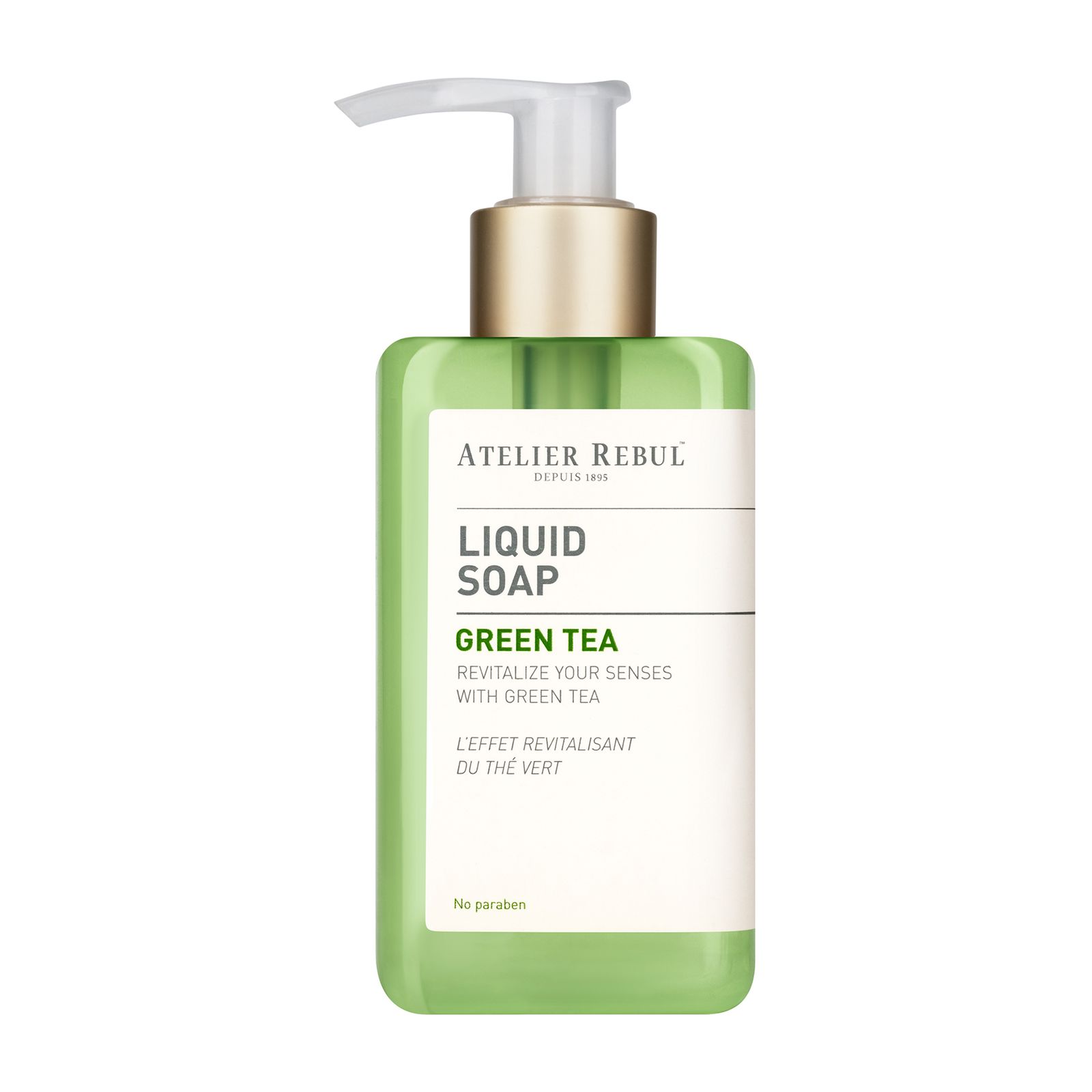 Парфюмированное жидкое мыло для рук Atelier Rebul Green Tea Liquid Soap, 250 мл