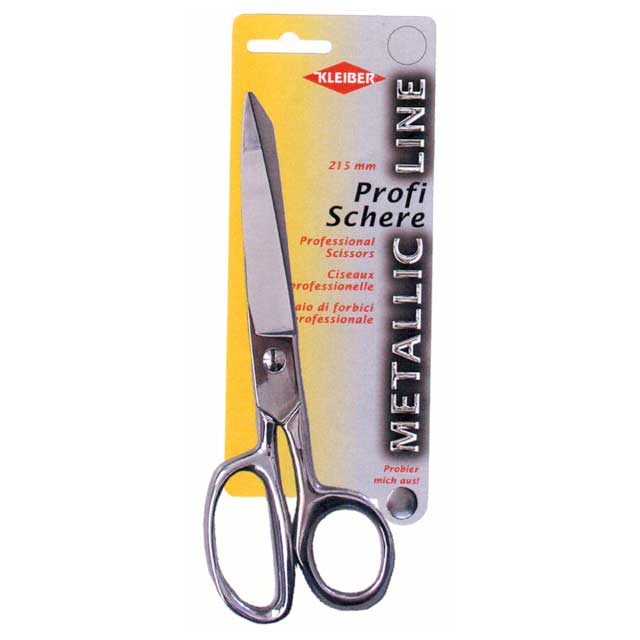 

Ножницы эконом класса профессиональные "Metallic Line", длина 21,5см, Kleiber, 921-47, Серебристый