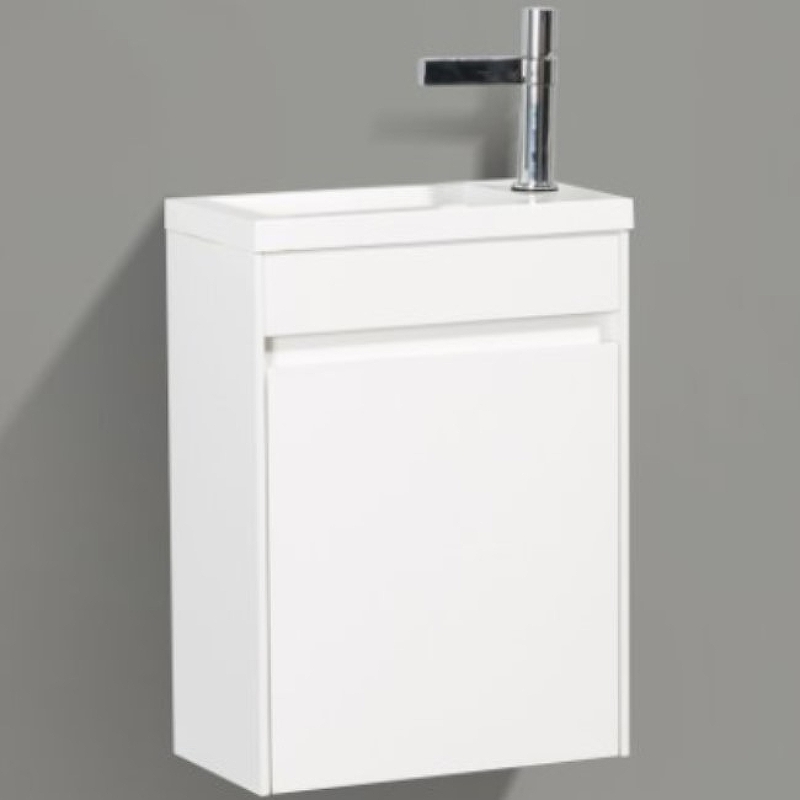 фото Тумба под раковину belbagno pietra mini 46 r pietra mini-460-1a-so-bl-r bianco lucido