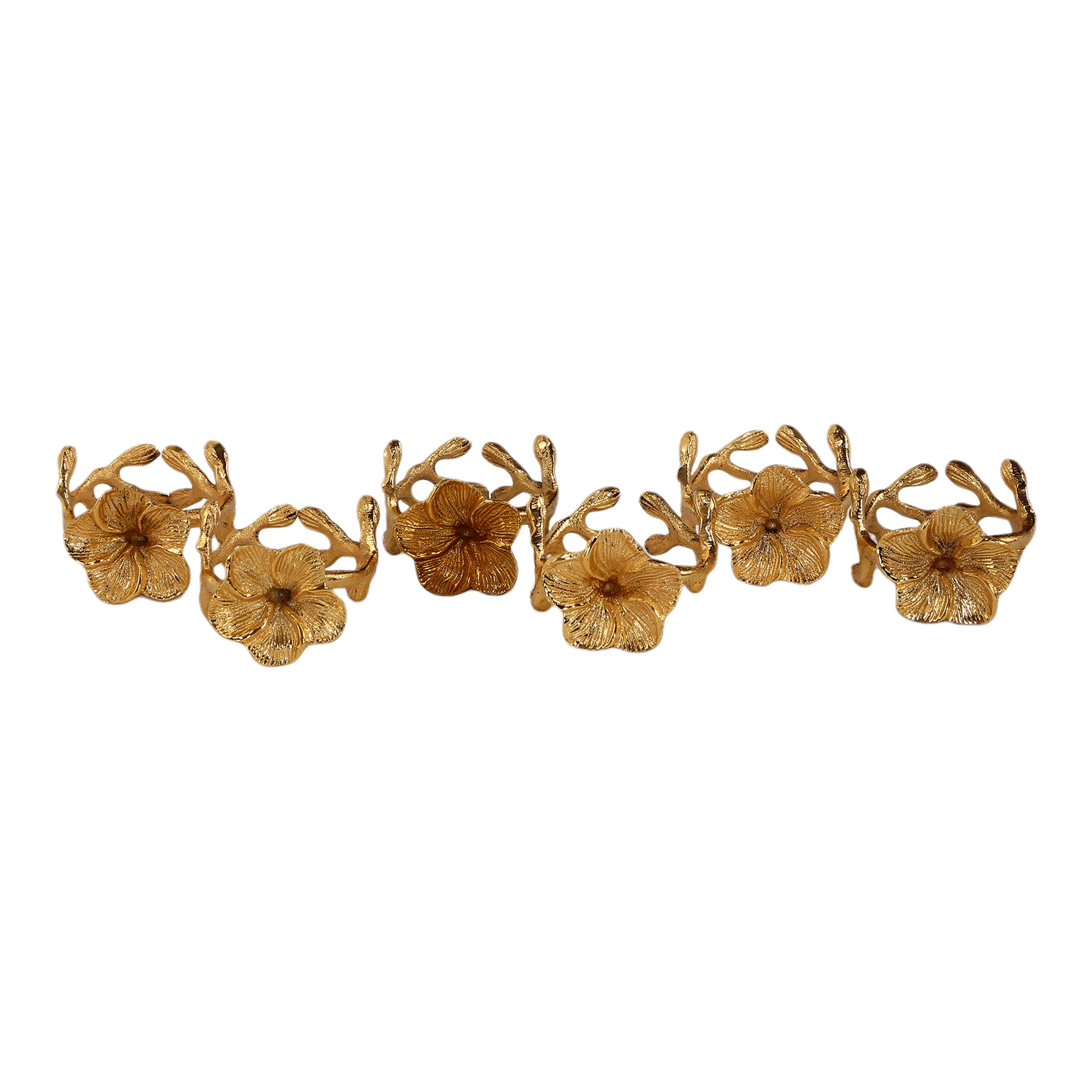 Кольца для салфеток A la mode home сталь 6 шт