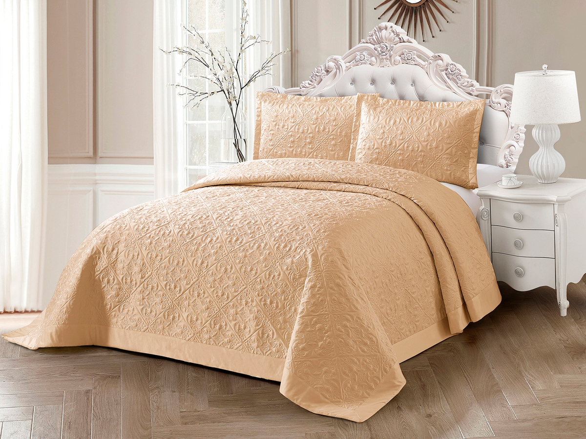 

Покрывало Cleo BLUMARINE 240х260 с наволочками 50x70, Blumarine