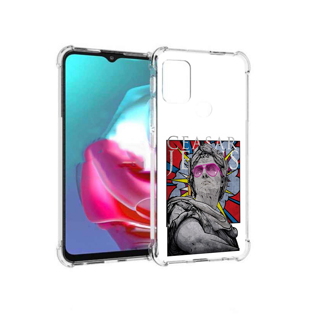 

Чехол MyPads Tocco для Motorola Moto G крутая статуя свободы (PT227061.346.423), Прозрачный, Tocco