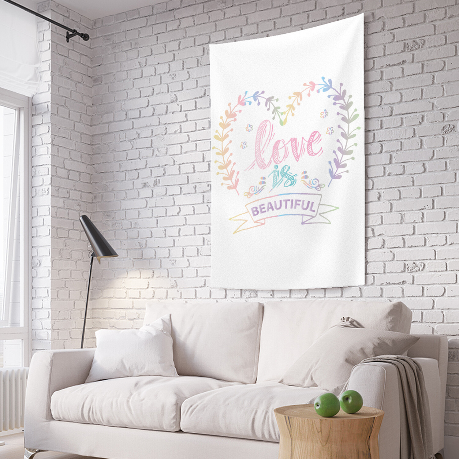 

Вертикальное фотопанно на стену JoyArty Любовь - это прекрасно 150x200 см, Любовь - это прекрасно